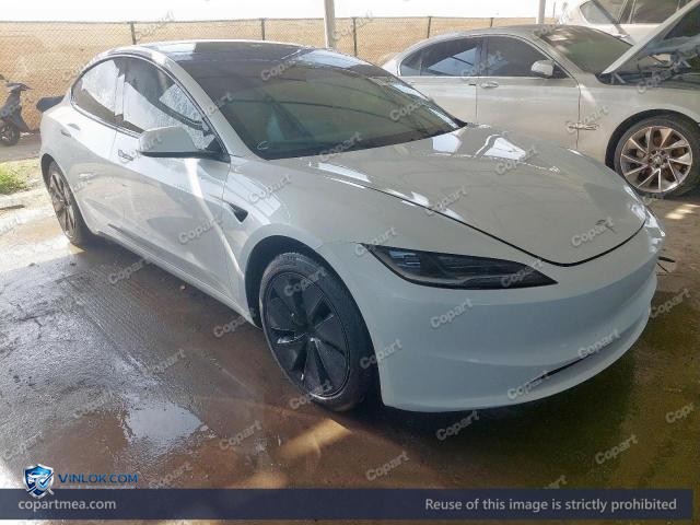 2024 TESLA MODEL 3 – Lot 77044425 auction photo