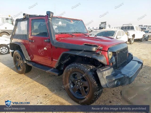 2013 JEEP WRANGLER – Lot 77053495 auction photo