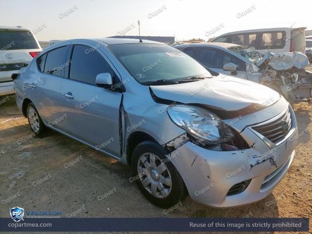 2012 NISSAN SUNNY – Lot 77054305 auction photo