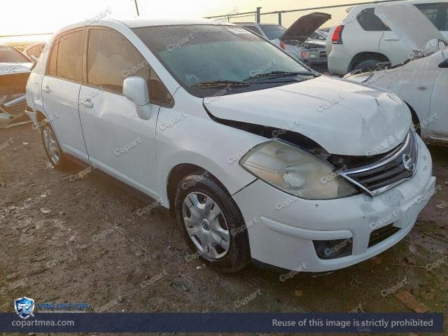 2012 NISSAN TIIDA – Lot 77055305 auction photo
