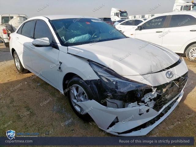 2022 HYUNDAI ELANTRA – Lot 77056085 auction photo