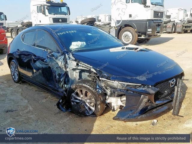 2021 MAZDA 3 – Lot 77057585 auction photo