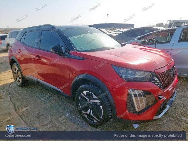 2024 PEUGEOT 2008 – Lot 77057905 auction photo