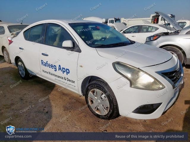 2016 NISSAN SUNNY – Lot 77058545 auction photo
