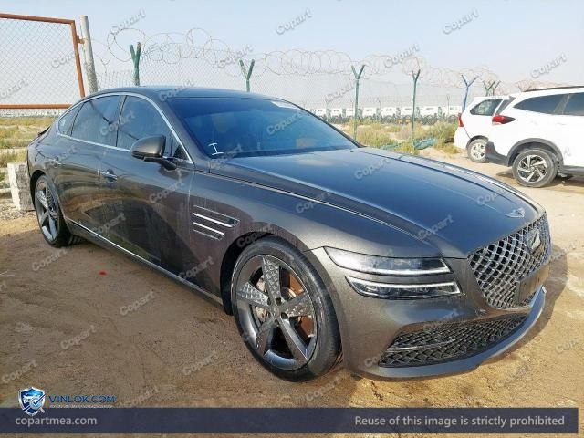 2022 GENESIS G80 – Lot 77060435 auction photo
