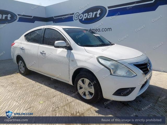 2019 NISSAN SUNNY – Lot 77061525 auction photo