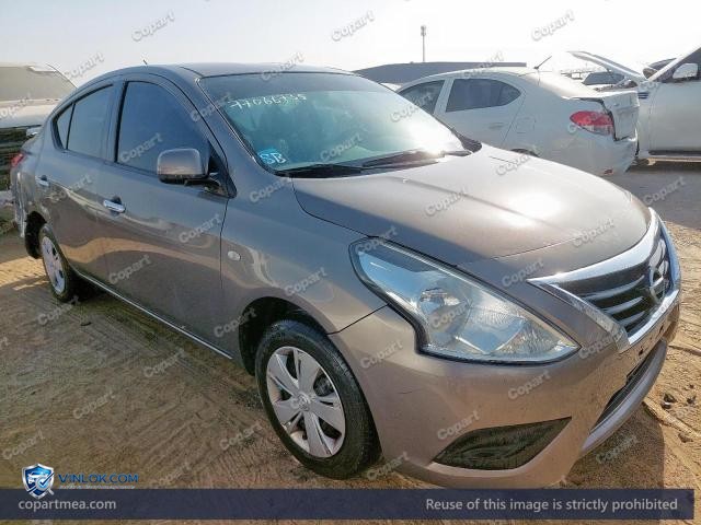 2017 NISSAN SUNNY – Lot 77066735 auction photo