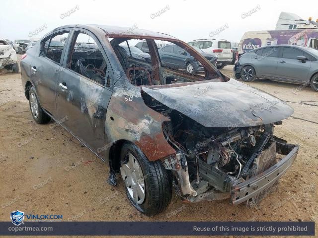 2019 NISSAN SUNNY – Lot 77247285 auction photo