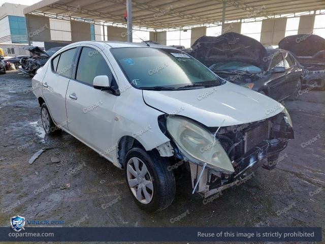 2013 NISSAN SUNNY – Lot 77251195 auction photo