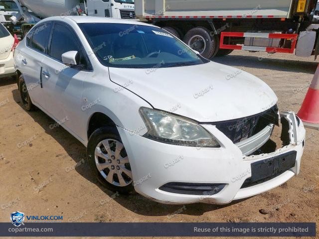 2014 NISSAN SENTRA – Lot 77251225 auction photo