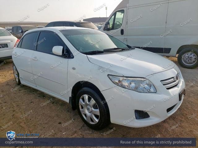 2010 TOYOTA COROLLA – Lot 77251605 auction photo