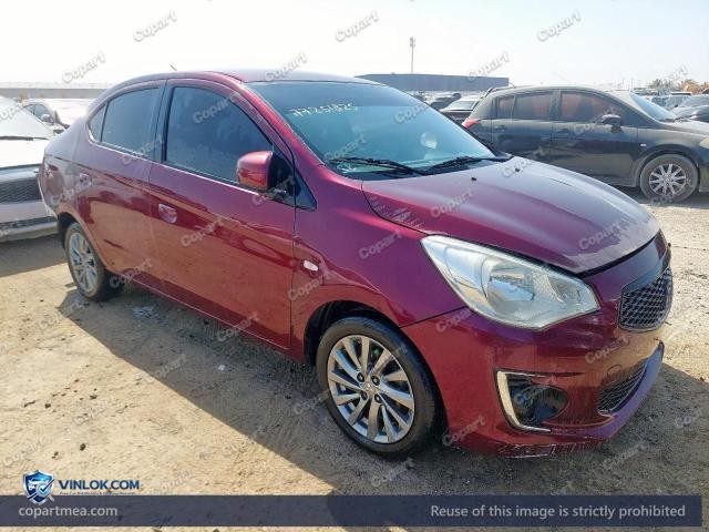 2018 MITSUBISHI MIRAGE – Lot 77251825 auction photo