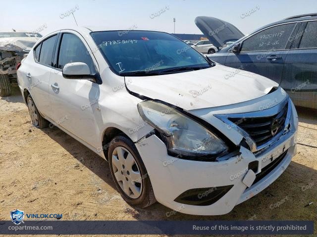2021 NISSAN SUNNY – Lot 77252075 auction photo