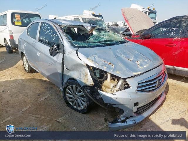 2020 MITSUBISHI ATTRAGE – Lot 77252705 auction photo