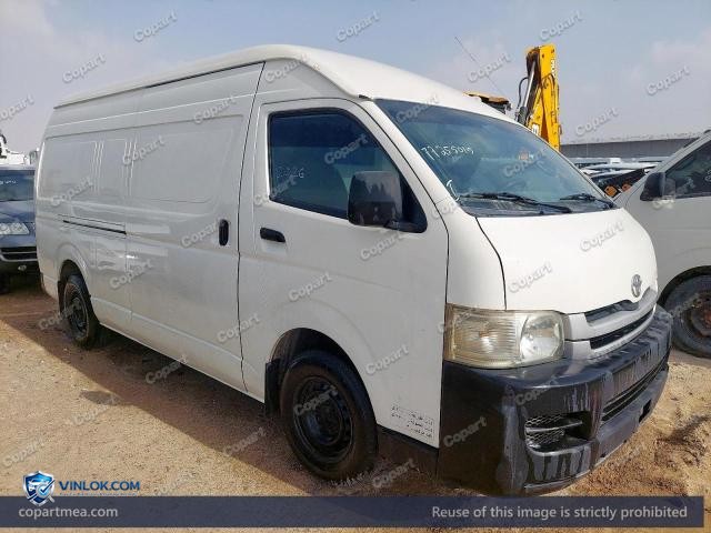 2010 TOYOTA HIACE – Lot 77255015 auction photo