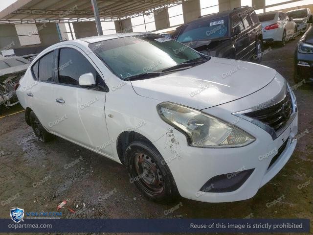 2019 NISSAN SUNNY – Lot 77266395 auction photo