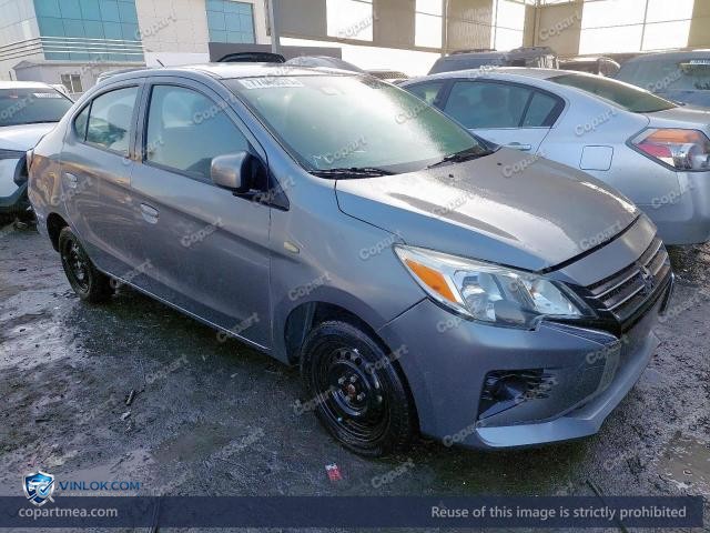2022 MITSUBISHI MIRAGE – Lot 77443575 auction photo