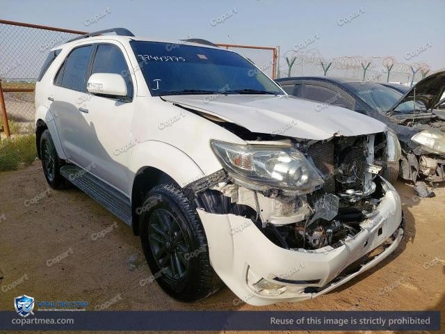2015 TOYOTA FORTUNER – Lot 77443775 auction photo