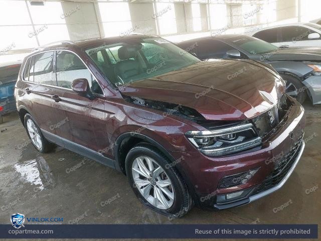 2018 VOLKSWAGEN TIGUAN – Lot 77465015 auction photo