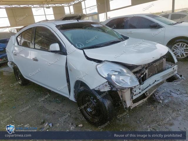 2014 NISSAN SUNNY – Lot 77626895 auction photo