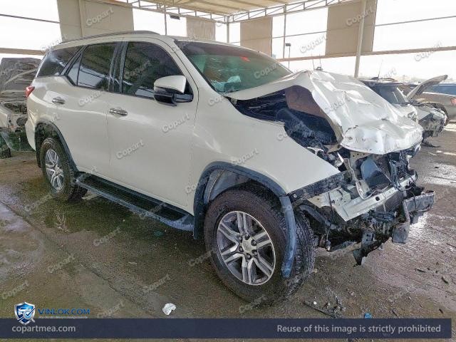 2019 TOYOTA FORTUNER – Lot 77632585 auction photo