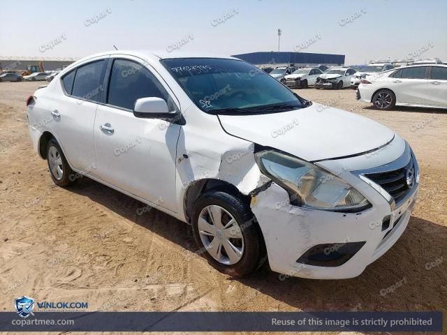 2019 NISSAN SUNNY – Lot 77632995 auction photo