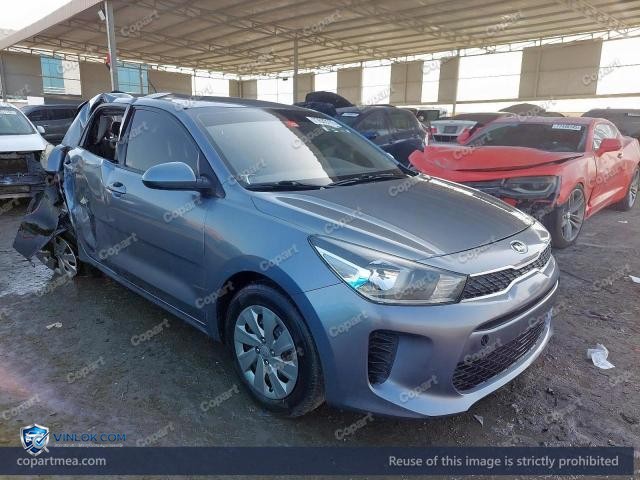 2020 KIA RIO – Lot 77633115 auction photo