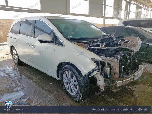 2014 HONDA ODYSSEY – Lot 77633675 auction photo
