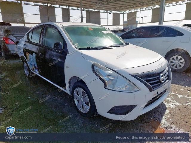 2019 NISSAN SUNNY – Lot 77636135 auction photo