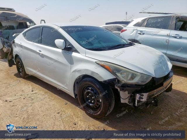2016 HYUNDAI ELANTRA – Lot 77813185 auction photo
