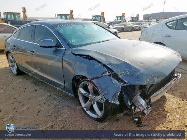 2013 AUDI A5 – Lot 77813435 auction photo
