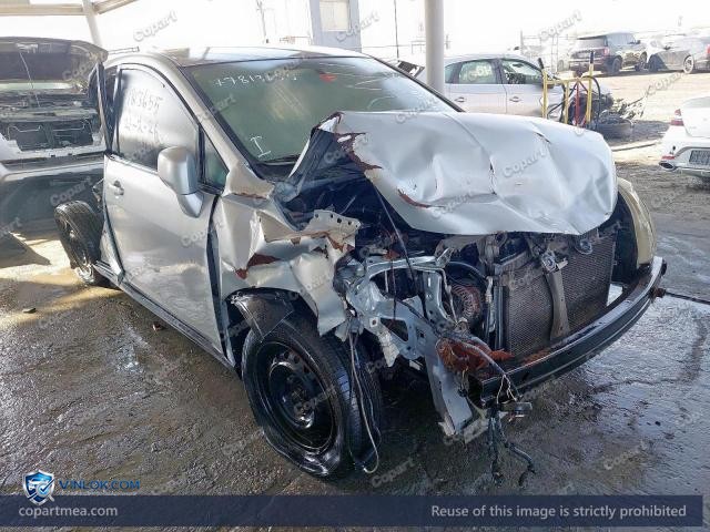 2012 NISSAN TIIDA – Lot 77813655 auction photo