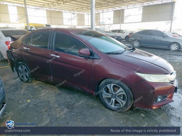 2016 HONDA CITY – Lot 77813795 auction photo