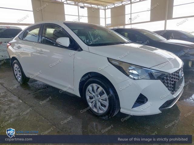 2022 HYUNDAI ACCENT – Lot 77813995 auction photo