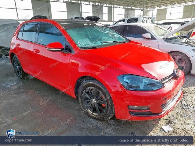 2015 VOLKSWAGEN GOLF – Lot 77814195 auction photo
