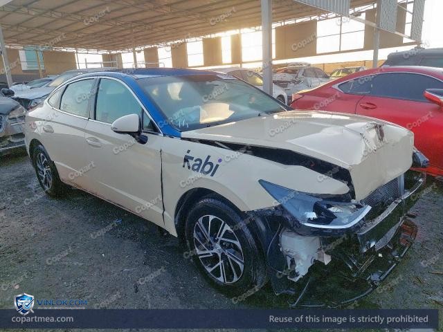 2020 HYUNDAI SONATA – Lot 77816065 auction photo