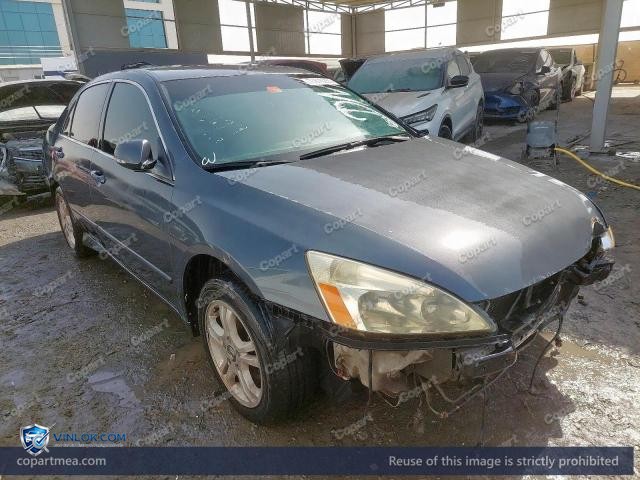 2007 HONDA ACCORD – Lot 77816255 auction photo