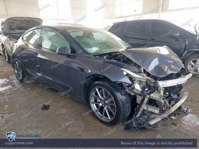 2023 TESLA MODEL 3 – Lot 77816325 auction photo