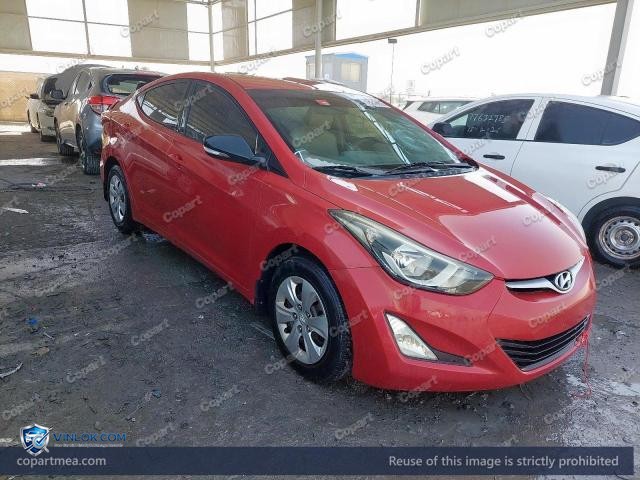 2015 HYUNDAI ELANTRA – Lot 77816605 auction photo
