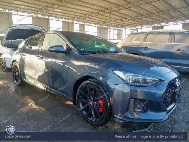 2019 HYUNDAI VELOSTER – Lot 77994405 auction photo