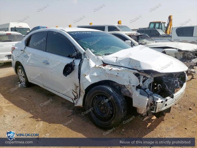 2015 NISSAN SENTRA – Lot 77997475 auction photo