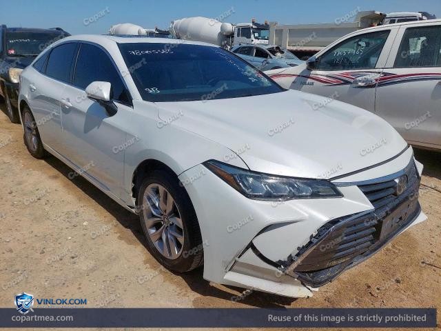 2019 TOYOTA AVALON – Lot 78005585 auction photo