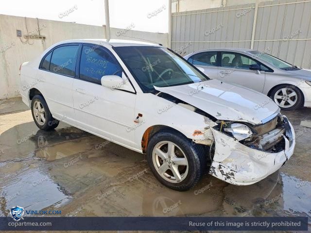 2002 HONDA CIVIC – Lot 78006895 auction photo