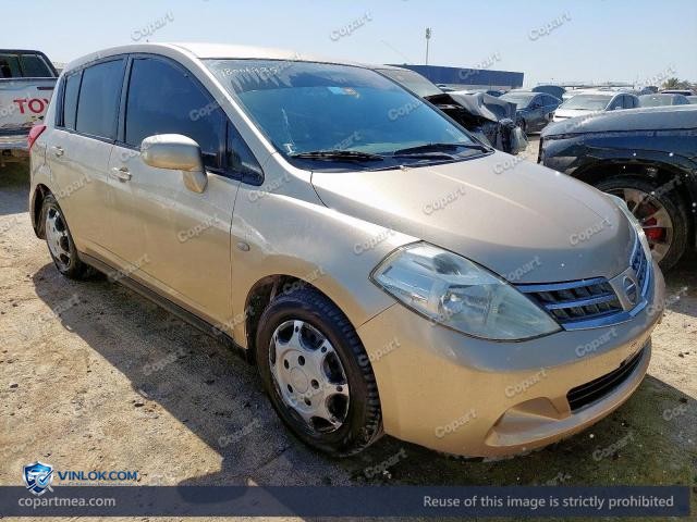 2009 NISSAN TIIDA – Lot 78006935 auction photo