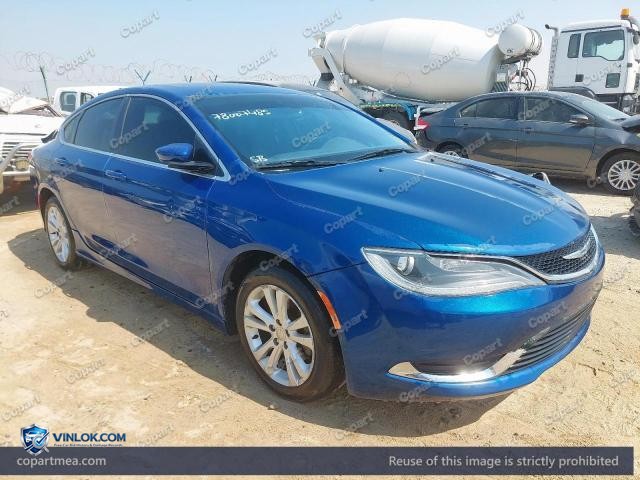 2015 CHRYSLER 200 – Lot 78007485 auction photo