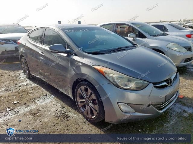 2013 HYUNDAI ELANTRA – Lot 78010675 auction photo