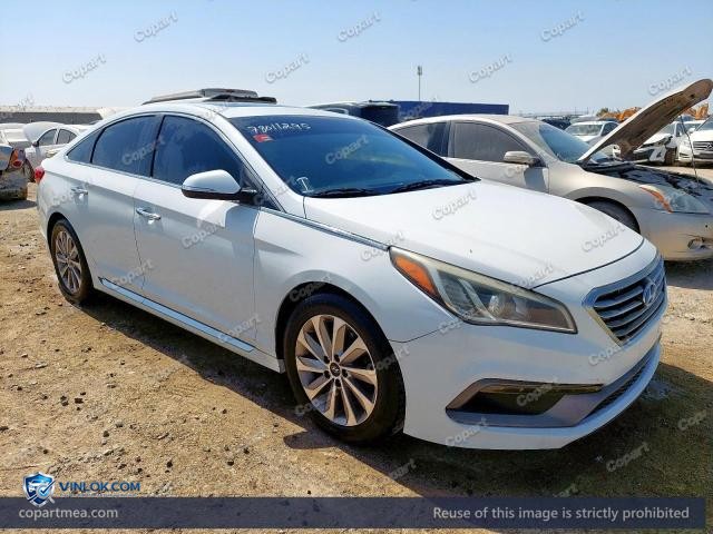 2017 HYUNDAI SONATA – Lot 78011295 auction photo