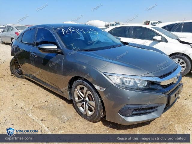 2019 HONDA CIVIC – Lot 78191425 auction photo