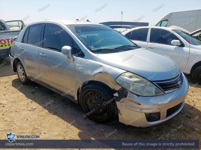 2012 NISSAN TIIDA – Lot 78192475 auction photo