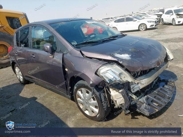 2009 NISSAN TIIDA – Lot 78372995 auction photo